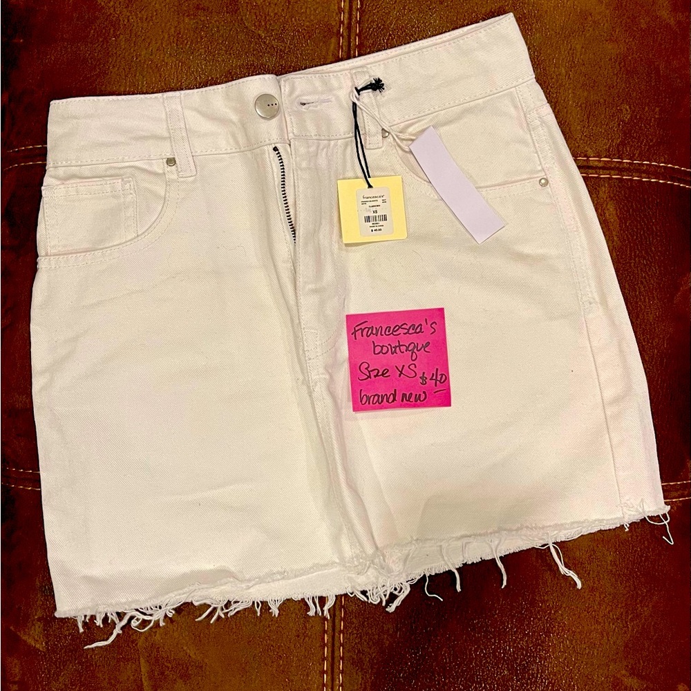 Women's denim skirt